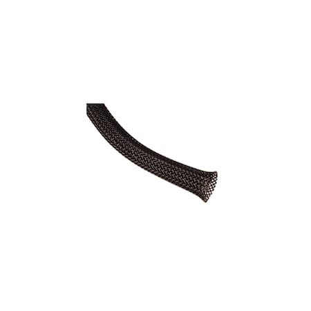 Techflex 1" BRD FLEX EXPANDABLE, PET SLEEVING 1,000FT SPOOL, BLK ROHS PTN1.00-BK-1000